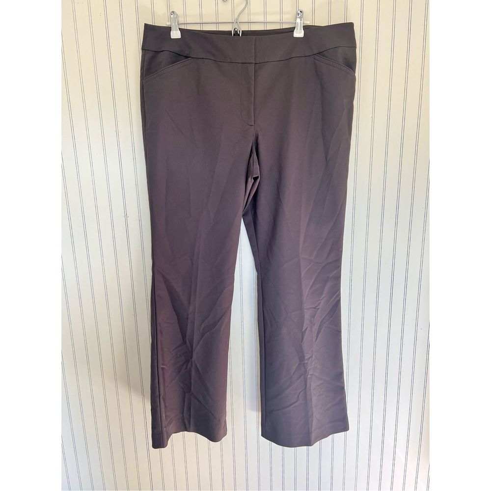 Ann Taylor Dark Grey Pants Curvy 16